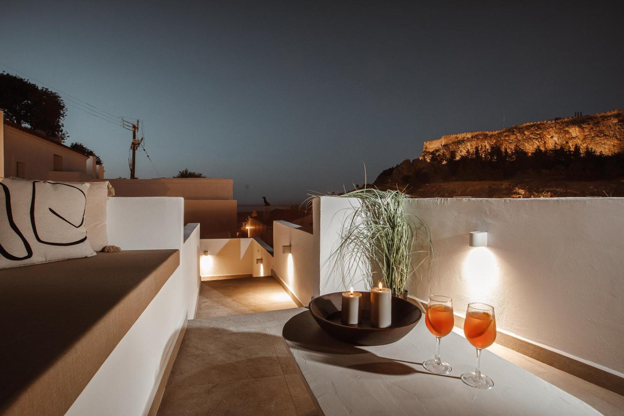 Noema Lindos - Athena Apartment Exteriér fotografie